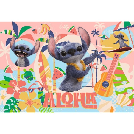 PUZZLE TREFL 100 DISNEY STITCH SI PRIETENII IN ACTIUNE - Img 2