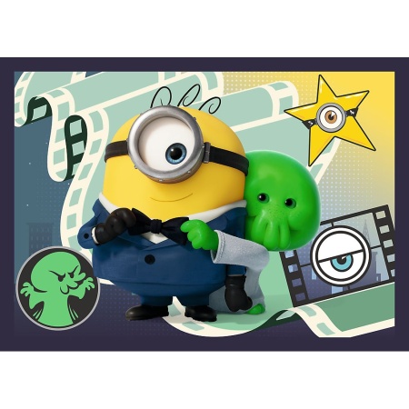 PUZZLE TREFL 4IN1 NOILE AVENTURI ALE MINIONILOR - Img 2