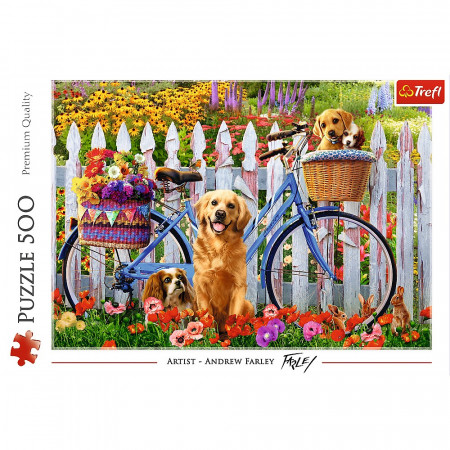 PUZZLE TREFL 500 AVENTURA CATELUSILOR - Img 3