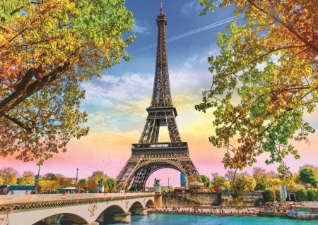 PUZZLE TREFL 500 ROMANTICUL PARIS - Img 2