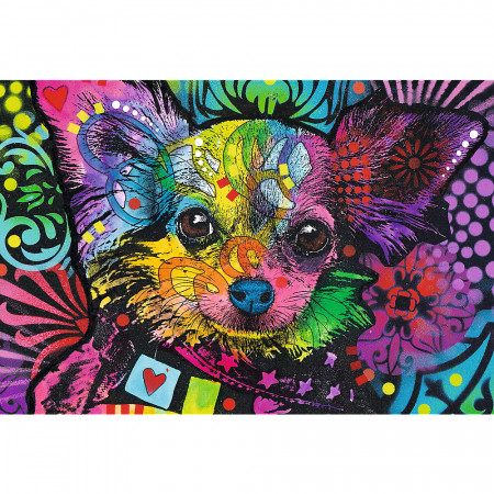 PUZZLE TREFL DIN LEMN 500+1 PIESE CATELUSII DRAGALASI - Img 2