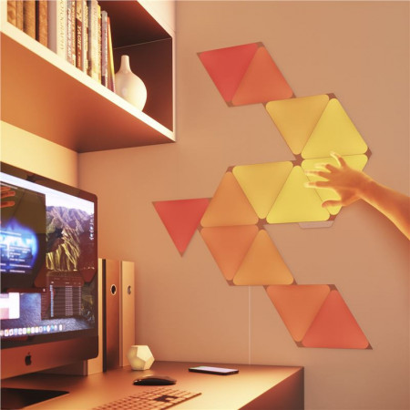 RESIGILAT - 3 buc extensie Nanoleaf Shapes Triangles Expansion - Img 6