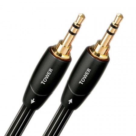 Resigilat - Cablu audio jack 3.5mm - jack 3.5mm AudioQuest Tower 1.5m