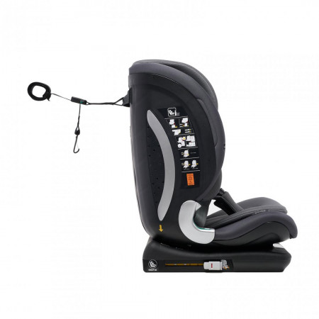 Scaun auto U-Grow,isofix,76-150 cm,negru - Img 8