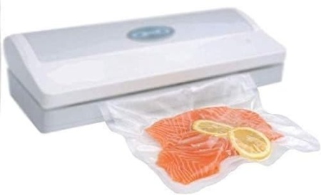 Set 100 pungi gofrate Typec pentru vidat alimente, grosime 105 microni, 15 x 25 cm, compatibile cu aparate de vidat externe - Img 2