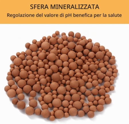 Set 18 Pachete Bile Minerale de Schimb Vicloon pentru Para de Duș cu Filtru Ionic, Filtrare Anti-Calcar și Anti-Clor, Pietre Bioactive cu Ioni Negativi, Turmalină și Infraroșu - Img 4