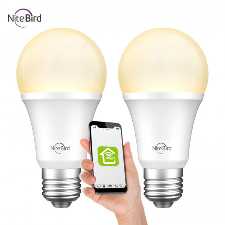 Set 2 bucati bec inteligent LED Nite Bird LB1 Gosund