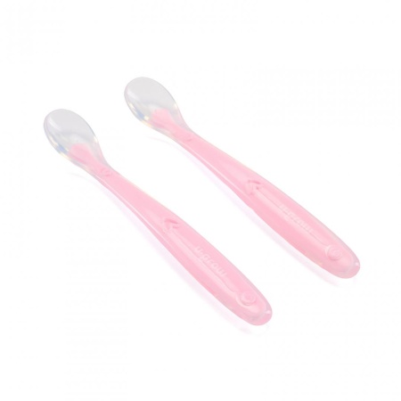Set 2 lingurite silicon , roz, U-Grow - Img 3