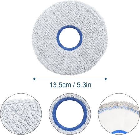 Set 4 Lavete de Schimb Inovatoare cu Stocare Termică pentru Seria Dreame (Matrix10 Ultra, X40/X50 Ultra, L10s Ultra Gen2) și Xiaomi - Img 4