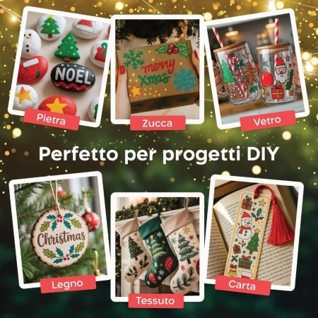 Set 72 Markere Acrilice Zenacolor cu Vârf Dublu (Extra-Fin &amp; Pensulă), Vopsea Permanentă cu Uscare Rapidă, Cutie de Transport, pentru Piatră, Sticlă, Ceramică, Lemn, Pânză și Textile - Img 5
