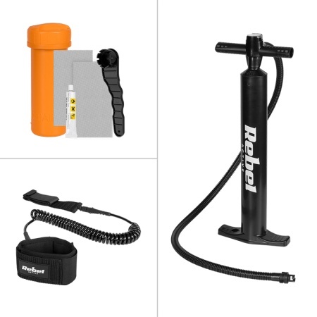 SET PLACA GONFLABILA STAND UP PADDLE SUP PRO REBEL ACTI - Img 9