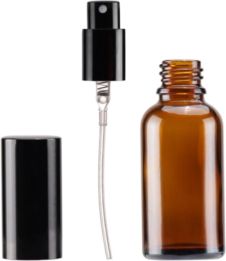 Set Sticluțe din Sticlă Brună 30 ml cu Pulverizator Fin din Aluminiu, Protecție UV, Reîncărcabile, pentru Uleiuri Esențiale, Aromaterapie, Cosmetice, Apă de Trandafiri și Curățenie, Pachet Complet cu Pâlnii și Pipete - Img 4