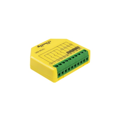 Shelly Plus RGBW PM – controler Wi-Fi inteligent pentru benzi LED de o singură culoare, RGB sau RGBW