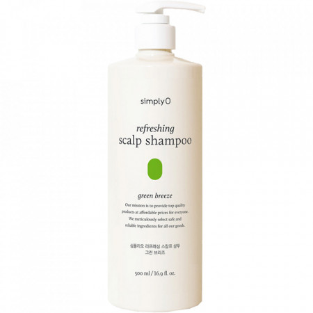 SIMPLYO Refreshing Scalp Sampon Green Breeze 500 ml