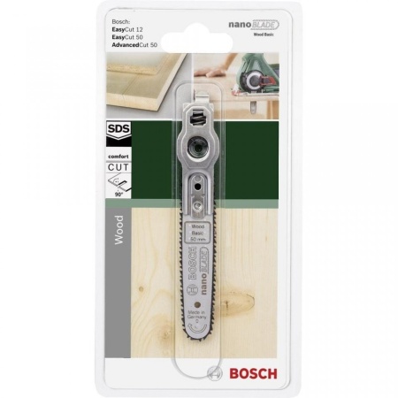Sina cu lant Bosch nanoBLADE Wood Basic, 50mm, pentru EasyCut 12/50, AdvancedCut 50 - Img 2