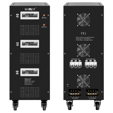 STABILIZATOR SERVOMOTOR TRIFAZAT 50KVA PROAVR-50K KEMOT - Img 4