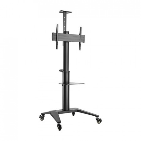 Stand TV Blackmount L400, inaltime reglabila, aluminiu, 37"-70", 50 Kg, Negru
