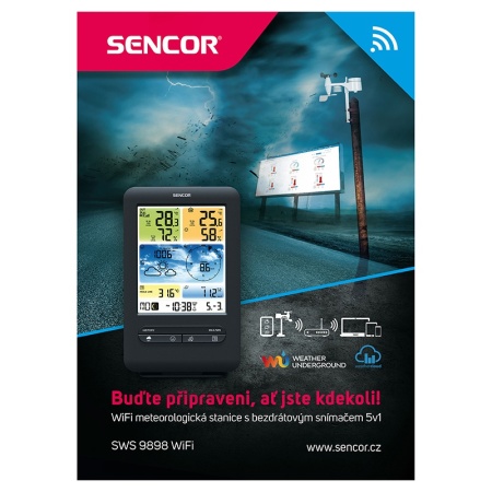 STATIE METEO PROFESIONALA WIFI SWS 9898 SENC - Img 10