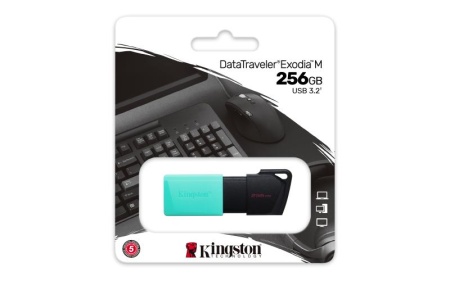 Stick Memorie Kingston DTXM/256GB, 256GB, USB 3.0, Black-Green - Img 10