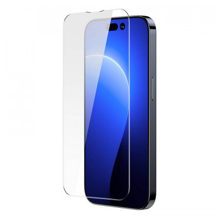 Sticla securizata 0,3 mm Baseus Crystal pentru iPhone 14 Pro (2 buc) - Img 4