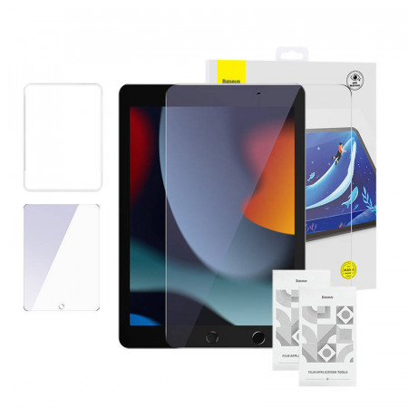 Sticla temperata Baseus Crystal 0,3 mm pentru iPad Pro/Air3 10,5" / iPad 7/8/9 10,2" (2 buc)
