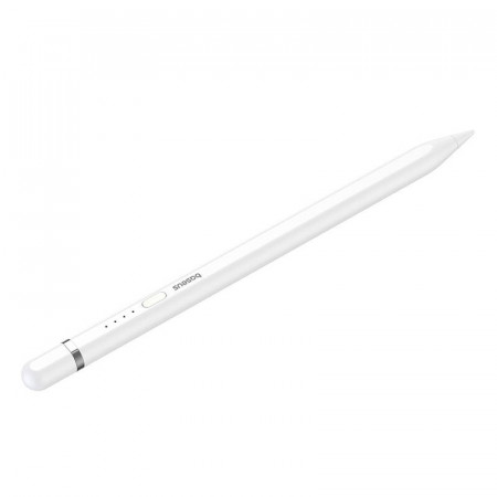 Stylus activ Baseus Smooth Writing Series cu incarcare prin plug-in, lightning (alb) - Img 2