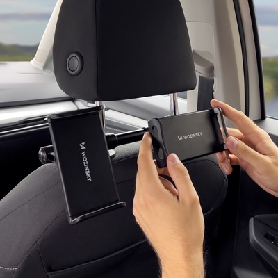 Suport auto pentru telefon Wozinsky cu tetieră dublă, negru (WTHBK1) - Img 10