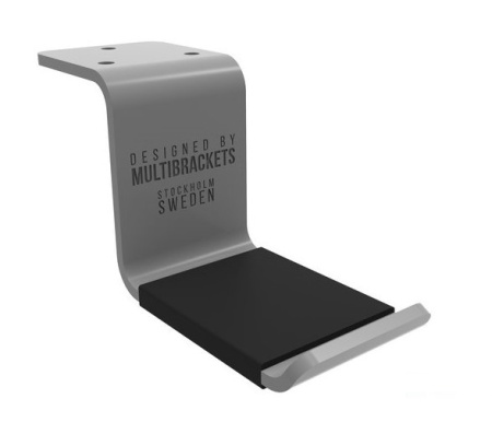Suport de casti Multibrackets MB-2043, cu prindere de birou , Silver - Img 3