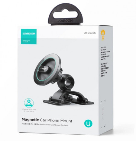 Suport magnetic pentru telefon Joyroom JR-ZS366 - negru - Img 6