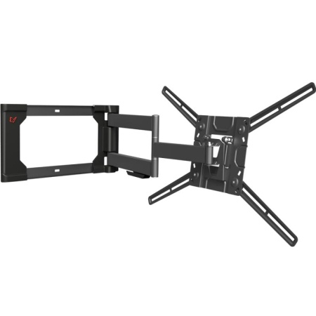 Suport TV de perete Barkan 4400, reglabil, 40"-80", Negru - Img 3