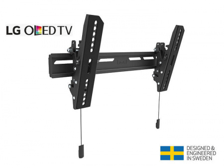 Suport TV de perete pentru LG OLED, Super Slim Multibrackets MB-6560, 32&quot;- 65&quot;, max.50 kg, Negru, cu inclinare - Img 2