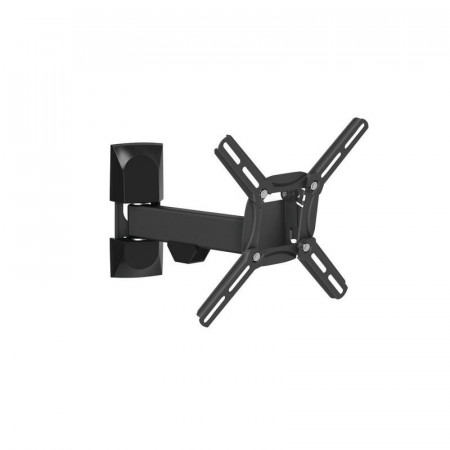 Suport TV Plat/ Curbat de perete Barkan 2300.B, reglabil, 19"-39", 25 Kg, Negru