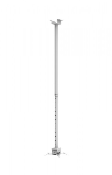 Suport videoproiector de tavan Blackmount CT-PRB-2L, dist. proiector-tavan: 111cm-198cm, alb - Img 4