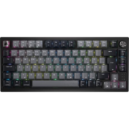Tastatura mecanica gaming Corsair K65 PLUS 2.4GHz Wireless - Bluetooth®, 75%, Pre-Lubricated CORSAIR MLX Red Linear Switches, RGB - Img 8