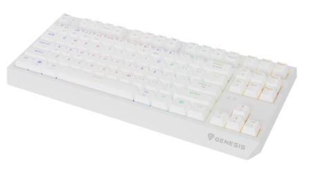 Tastatura WS Genesis Thor 230 TKL R alb - Img 21