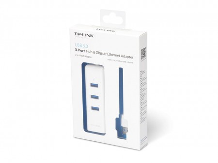 TP-Link Placa de Retea TP-Link Gigabit UE330 USB 3.0 Hub (UE330) - Img 3