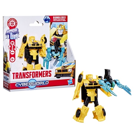 TRANSFORMERS CYBERWORLD ROBOT BUMBLEBEE BLINDAT TRANSFORMABIL - Img 2