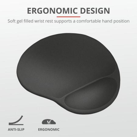 Trust Bigfoot XL Mouse Pad with gel pad - Img 3