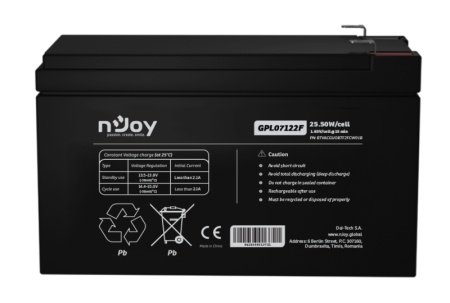 ACUMULATOR NJOY GPL07122F 12V - Img 4