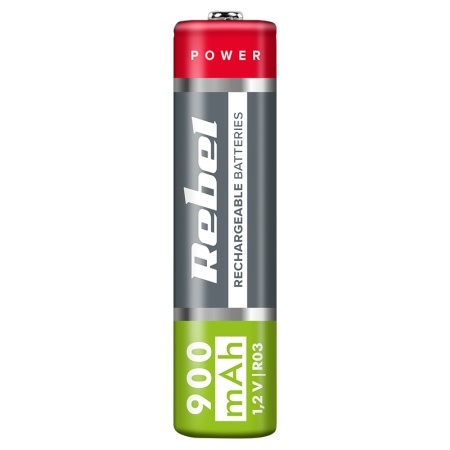 ACUMULATORI NI-MH AAA R3 900MAH BLISTER 4 BUC REBEL - Img 3