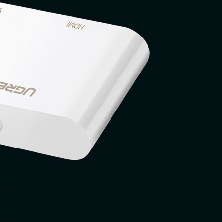 Adaptor Ugreen HDMI / VGA - mini DisplayPort 4K@30 Hz Full HD 1080p white (MD108 10427) - Img 5