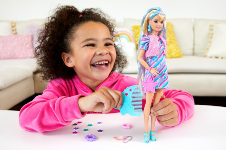 BARBIE TOTALLY HAIR PAPUSA BARBIE BLONDA - Img 3