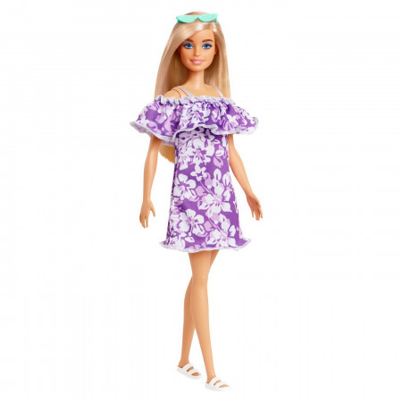 BARBIE TRAVEL PAPUSABARBIE ANIVERSARE 50 DE ANI MALIBU BLONDA - Img 2