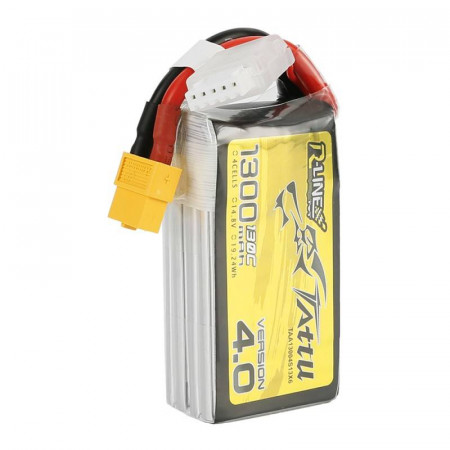 Baterie Tattu R-Line Versiunea 4.0 1300mAh 14,8V 130C 4S1P XT60 - Img 4