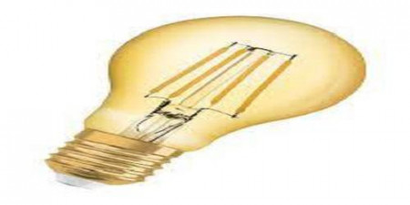 Bec LED vintage (decorativ) Osram 1906 A, E27, 6.5W (55W), lumina alba calda (2400K)