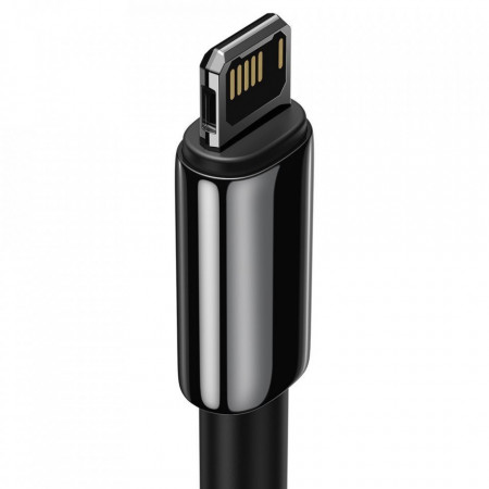 Cablu Baseus Tungsten USB - Lightning 2,4 A 2 m black (CALWJ-01) - Img 6