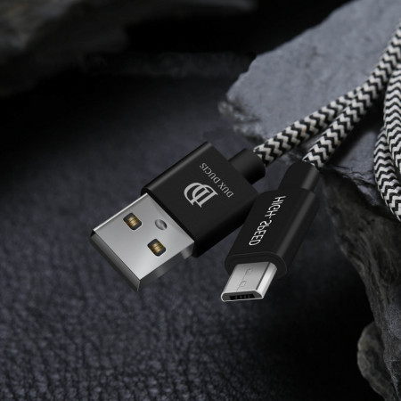 Cablu de date Dux Ducis USB la micro-USB 2.1A - 2m - Img 5