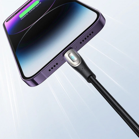 Cablu Joyroom Star-Light Series SA27-CL3 USB-C / Lightning 30W 1.2m - negru - Img 6