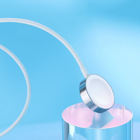Cablu Joyroom wireless Qi charger pentru Apple Watch 1,2 m white (S-IW001S) - Img 5