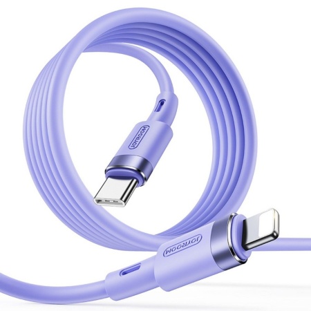 Cablu pentru incarcare si transfer de date Joyroom S-1224N9, USB Type-C/Lightning, PD 20W, 1.2m, Mov - Img 4